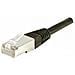 856897 Cavo Di Rete 10 M Cat6 S / ftp [ s-stp] Nero (patch Cord Rj45 S / ftp Cat. 6 Black- 10 M Full Copper)  - Foto miniatura 1