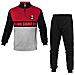 Pigiama Tuta Uomo In Felpa Cotone Mezza Zip Ac Milan Prodotto Ufficiale Art. Mi14084 (l, Rosso)  - Foto miniatura 1