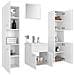 Set Mobili da Bagno Bianco in Legno Multistrato - Foto miniatura 3