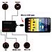 USB 2.0 CardReader for Android Smartphone+Tablet black, 12 x 63 x 50 mm - Foto miniatura 2