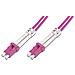 Cavo Fibra Ottica Lc A Lc Multimode Duplex 50/125 Mt. 3 Om4 - Foto miniatura 2