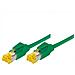 30m Cat. 6A, Cat6a, S / FTP (S-STP) , RJ-45, RJ-45, Maschio / maschio, Verde - Foto miniatura 1
