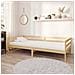 Divano Letto con Materasso 90x200 cm Legno Massello di Pino - Foto miniatura 1