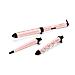 Curl & Wave Trio Ferro per ricci Caldo Nero, Rosa 58 W 2,5 m - Foto miniatura 1