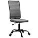 Sedia da Ufficio Altezza Regolabile Grigia in Tessuto a Rete - Foto miniatura 1