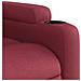 Poltrona Reclinabile In Tessuto Rosso Vino - Foto miniatura 8
