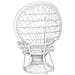 Rattan Poltrona Bianco Emmanuelle - Foto miniatura 2