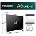 TV LED Ultra HD 4K 43" 43A6N Smart TV VIDAA - Foto miniatura 3