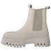 Beige Casual Closed Booties Stivaletti Pelle Scarpe Donna Beige Eu 40, 1-25494-29 309 - Foto miniatura 3