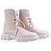 Winter Hike Booties Stivaletti Pelle Scarpe Donna Beige Eu 37, 6-102745 0500 - Foto miniatura 1