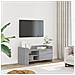 Mobile Porta Tv Grigio Sonoma 80x35x40 Cm In Legno Multistrato - Foto miniatura 1