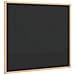 Lavagna Con Cornice In Legno Massello Di Pino Nero 60x55 Cm - Foto miniatura 2