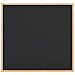 Lavagna Con Cornice In Legno Massello Di Pino Nero 60x55 Cm - Foto miniatura 3