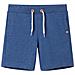 Pantaloncini per Bambini con Coulisse Blu Scuro Mélange 116 - Foto miniatura 1