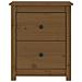 Lusso Casadino -  Comodini 2 Pz Ambra 50x35x61,5 Cm In Legno Massello Di Pino - Foto miniatura 3