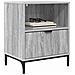 Comodini 2 pcs Grigio sonoma 49 x 36 x 61 cm Legno multistrato - Foto miniatura 3