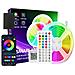 Kit Striscia Led Rgb 20m - Spina Eu, Cambio Colore, Telecomando - Foto miniatura 1