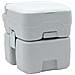 Toilette Portatile per Camping Grigio 41.5 x 36.5 x 42 cm - Foto miniatura 1