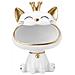 Decorazione Da Interni King Cat Con Grande Sorriso, Bianco - Foto miniatura 1