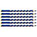 EASYcolors - Matita colorata Ergonomica - per Mancini - Confezione da 6 - Blu Oltremare - Foto miniatura 1