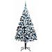 Albero di Natale artificiale con 300 LED Bianco 240 cm - Foto miniatura 4