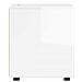 Armadio Bianco Lucido 40 x 48 x 57 cm Legno multistrato - Foto miniatura 7