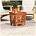 Dischi Quadrati 4 pcs Argento 70 x 40 cm Alluminio - Foto miniatura 2