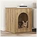 Casa per Gatti Rovere Artigianale 53 x 52 x 62 cm - Foto miniatura 2