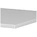 | Piano lavabo - 40,6x46x1,6 cm - Bianco - Piano in laminato di alta qualità - Resistente all'acqua - Per lavabi - Foto miniatura 2