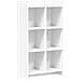Libreria Bianco 59 x 30 x 111 cm Legno ingegnerizzato - Foto miniatura 1