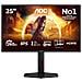 G4 25G4ZR Monitor PC 62,2 cm (24.5") 1920 x 1080 Pixel LCD Nero, Rosso - Foto miniatura 1