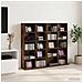 Mobile per CD 2 pz Rovere Fumo 65 x 23,5 x 97,5 cm - Foto miniatura 2