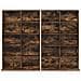 Mobile per CD 2 pz Rovere Fumo 65 x 23,5 x 97,5 cm - Foto miniatura 6
