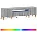 Mobile TV LED Sonoma grigio Legno ingegnerizzato - Foto miniatura 3