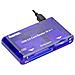 Lettore USB 2.0 con Cavo 35 in 1 Blu - Foto miniatura 4