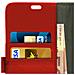 Custodia Samsung Galaxy A7 2018 Flip Cover Silicone Supporto Video Rosso - Foto miniatura 5