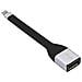 Adattatore USB-C a DisplayPort 4K / 60 Hz M / F 0,11 m - Nero - Foto miniatura 1