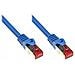 2,0m Rns Patchkabel Cat6 S / ftp Pimf Blau - Foto miniatura 2