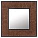 Specchio Da Muro In Legno Marrone 60 X 60 Cm Boise - Foto miniatura 12