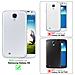Custodia Compatibile Con Samsung Galaxy S4 In Classy Argento - Coperchio Protettiva Con Chiusura Magnetica, Funzione Stand E Tasca Per Le Carte - Foto miniatura 10