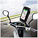Supporto Moto /scooter Smartphone Fissaggio Specchietto Impermeabile - Foto miniatura 4