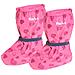 Copristivali Antipioggia Con Fodera In Pile-cuori, Copriscarpe Impermeabili Unisex - Bambini, Rosa Pink 18, S - Foto miniatura 1
