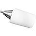 Lampadario Paralumi In Ceramica 5 Lampadine E14 Bianco A Cono - Foto miniatura 7
