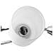 Lampadario Paralumi In Ceramica 5 Lampadine E14 Bianco A Cono - Foto miniatura 10