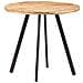 Tavolo Da Pranzo 80 Cm In Legno Di Mango Grezzo - Foto miniatura 5