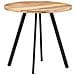 Tavolo Da Pranzo 80 Cm In Legno Di Mango Grezzo - Foto miniatura 7