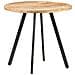 Tavolo Da Pranzo 80 Cm In Legno Di Mango Grezzo - Foto miniatura 8