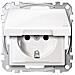 Meg2314-0460. Buchsen-typ: Cee 7/3, Untersttzte Stecker-typen: Cee 7/4. Produktfarbe: Aluminium, Material: Thermoplast. Eingangsspannung: 250 V, Stromstrke (maximal) : 16 A (meg2314-0460)  - Foto miniatura 1