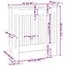Copertura per Radiatore in MDF 78 cm - Foto miniatura 5