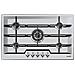Piano Cottura 7600 032 a Gas 5 Fuochi Gas Colore Acciaio Inox - Foto miniatura 3